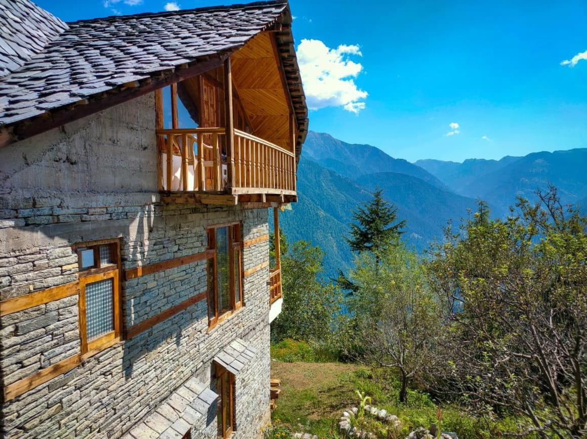 Ishan Log Huts-A Boutique Home Stay Banjār Exteriör bild