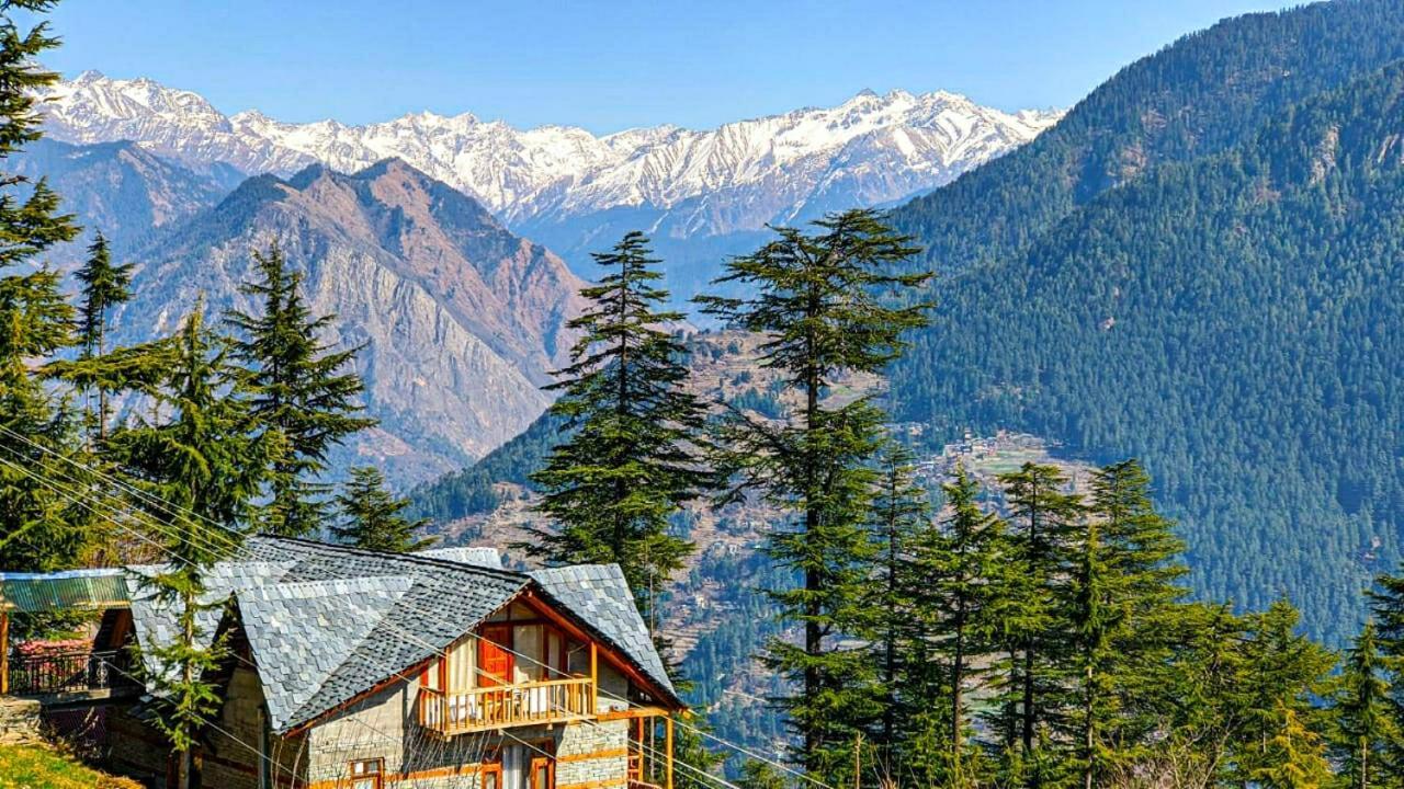 Ishan Log Huts-A Boutique Home Stay Banjār Exteriör bild