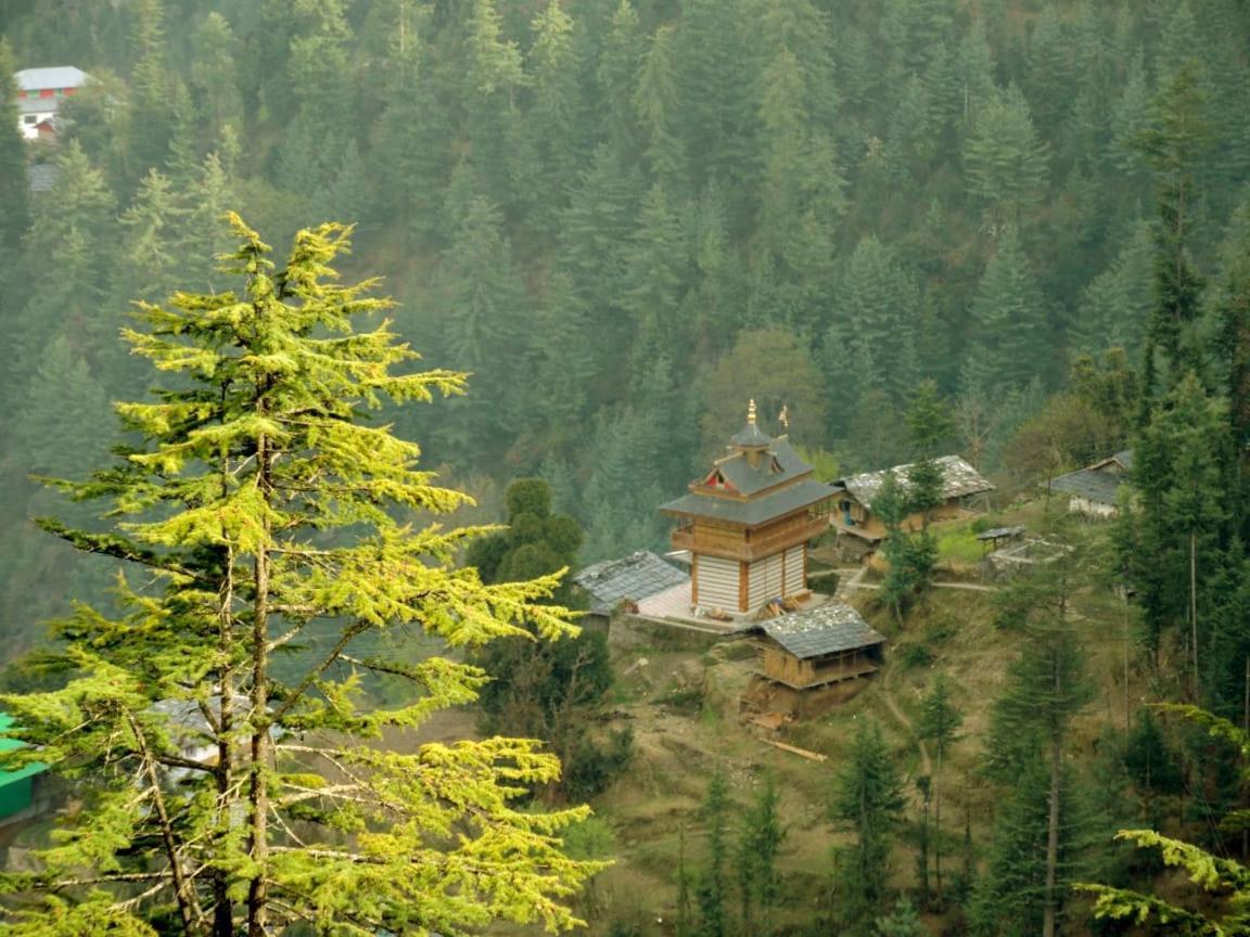 Ishan Log Huts-A Boutique Home Stay Banjār Exteriör bild