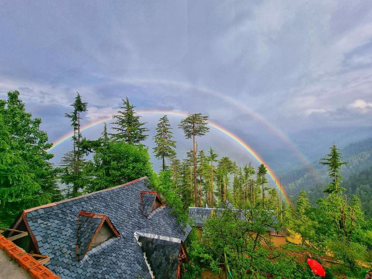 Ishan Log Huts-A Boutique Home Stay Banjār Exteriör bild