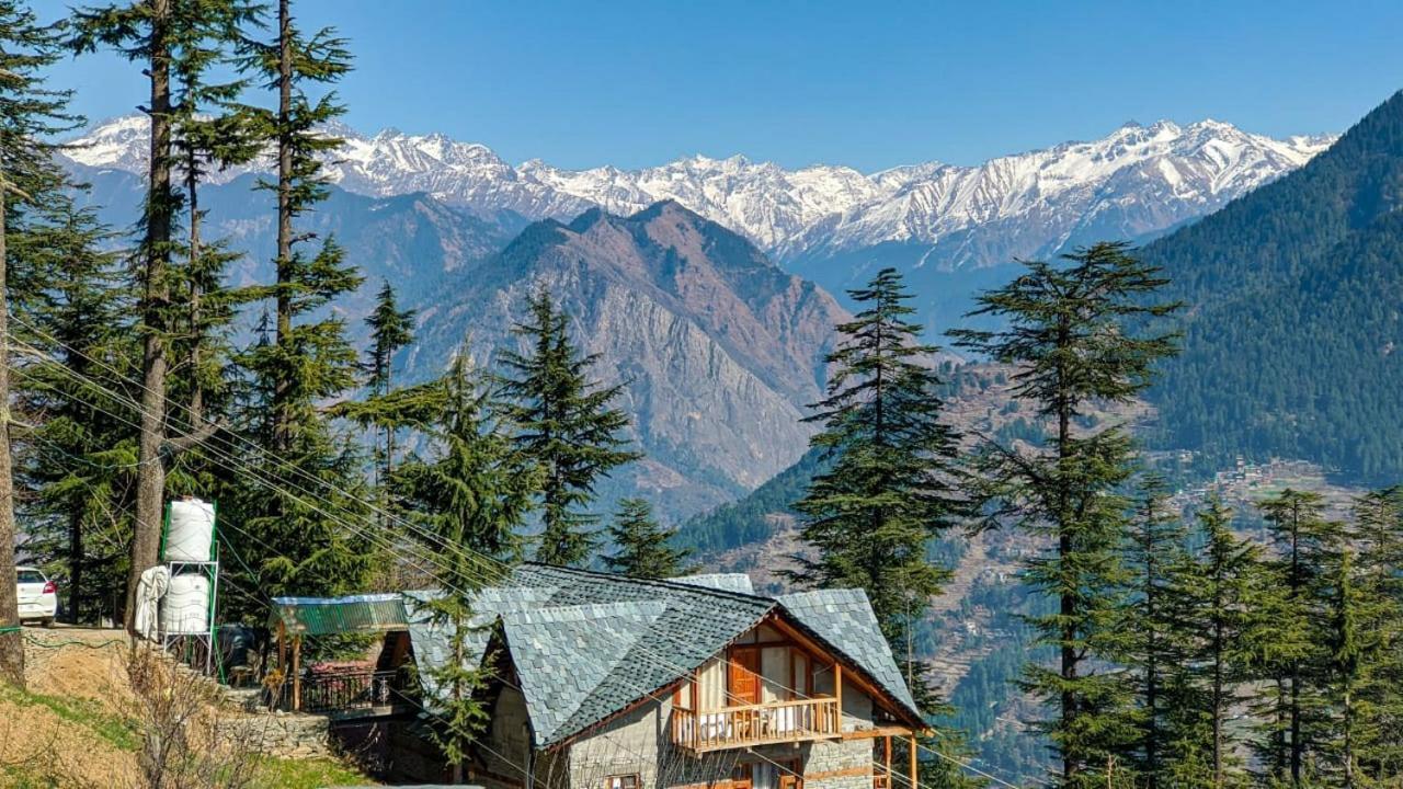 Ishan Log Huts-A Boutique Home Stay Banjār Exteriör bild
