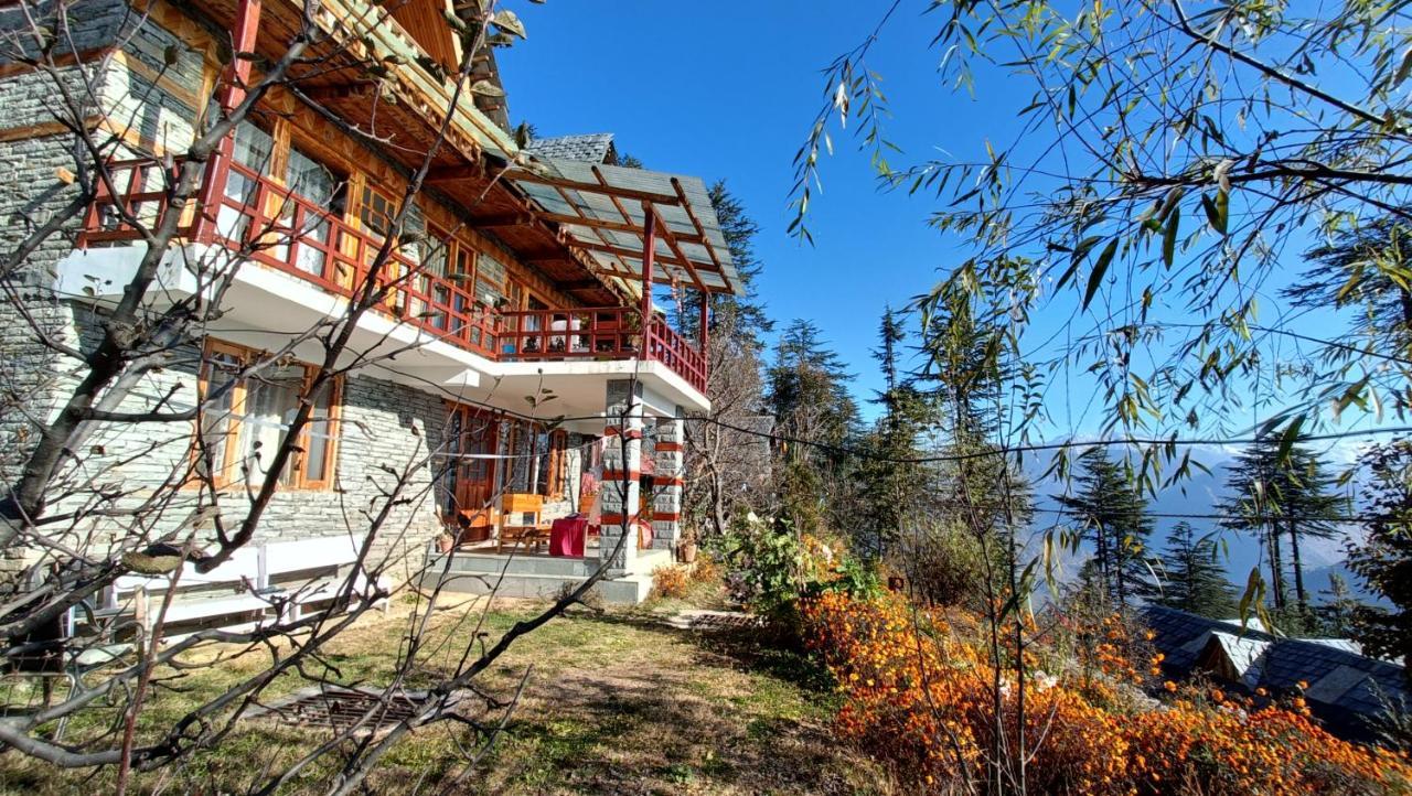 Ishan Log Huts-A Boutique Home Stay Banjār Exteriör bild