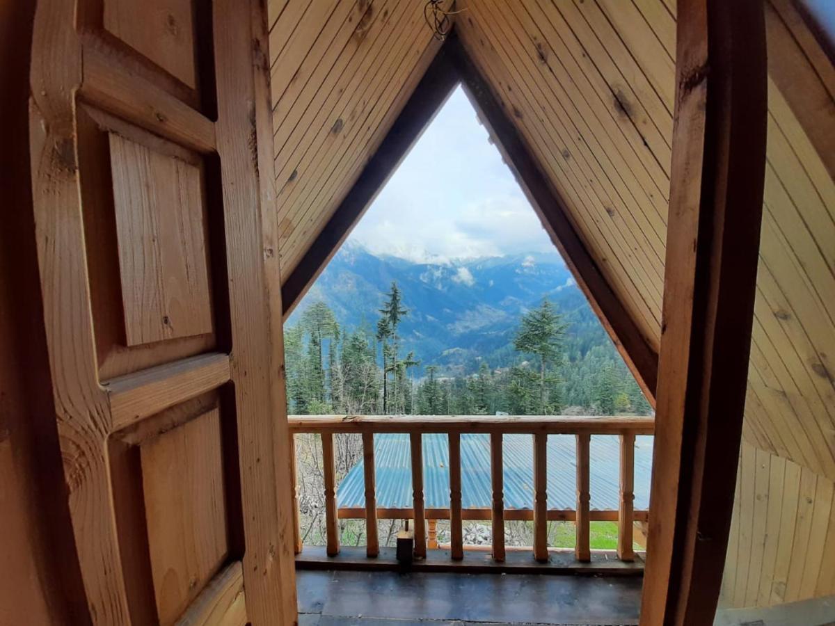 Ishan Log Huts-A Boutique Home Stay Banjār Exteriör bild